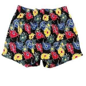 J.Crew Men's Boxer Shorts Small Black Floral 100% Cotton NWT